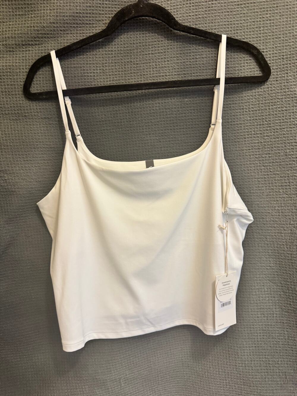 NWT Vuori AllTheFeels Cami White XXL